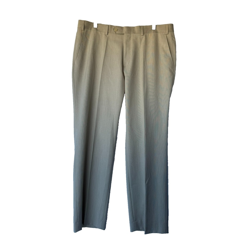 Lauren Ralph Lauren Dress‎ Pants Mens 36x29 Beige Flat Front Classic Old Money